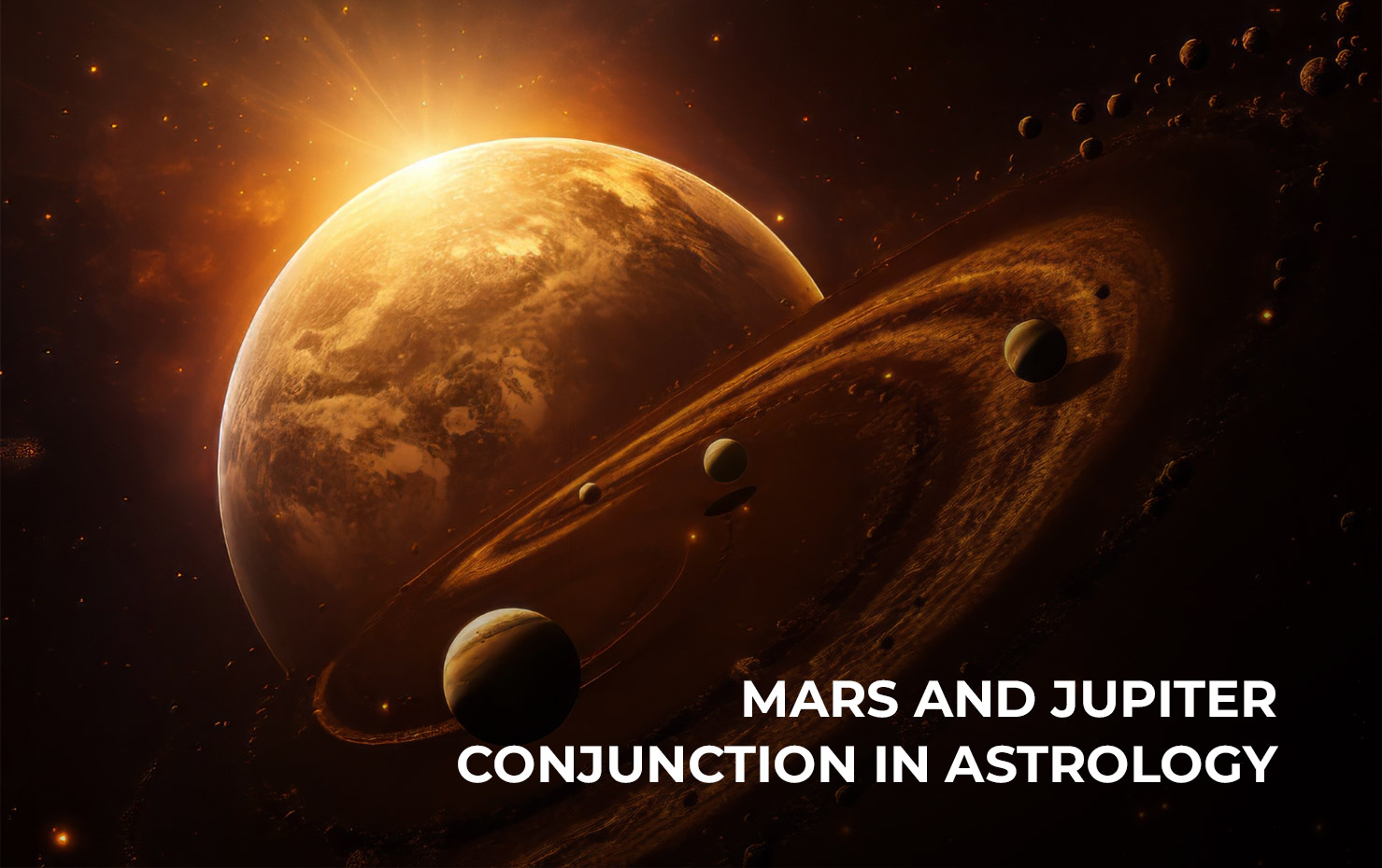 Mars and Jupiter Conjunction in Astrology